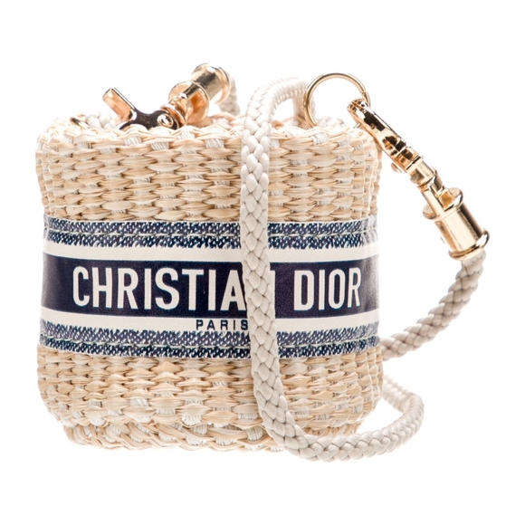 🛍️Dior Beige and Blue Crossbody Bag …and hat with a ribbon with a logo ( gift) - Picture 1 of 4